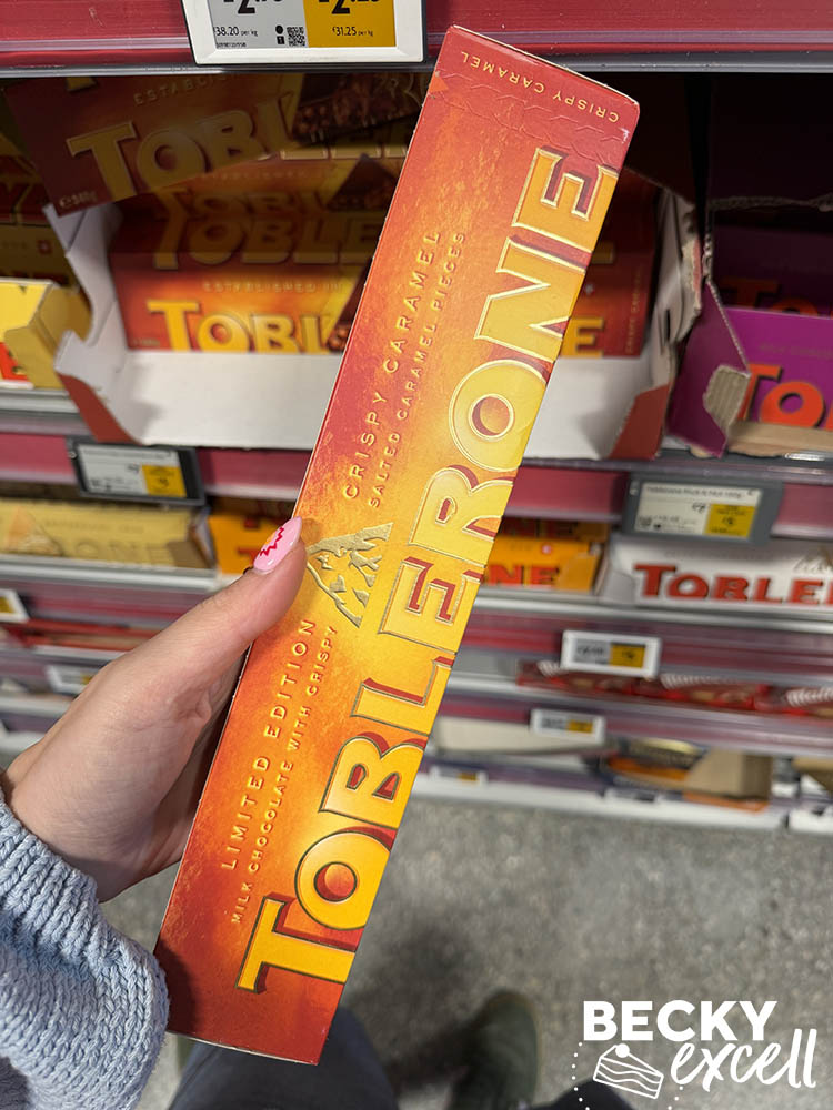 Toblerone Crispy Caramel