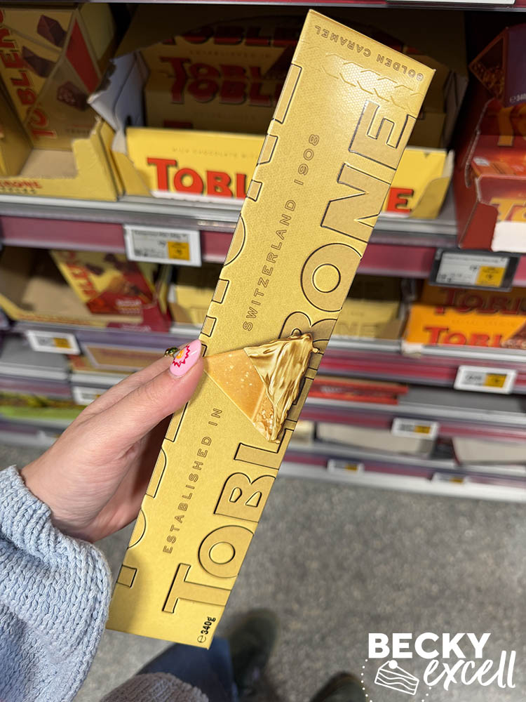 Toblerone Golden Caramel