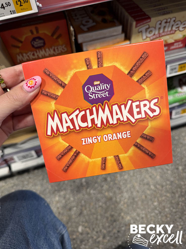 Quality Street Matchmakers Zingy Orange