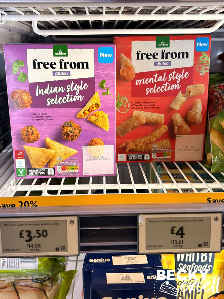 Morrisons Free From Indian Style Selection and Oriental Style Selection
