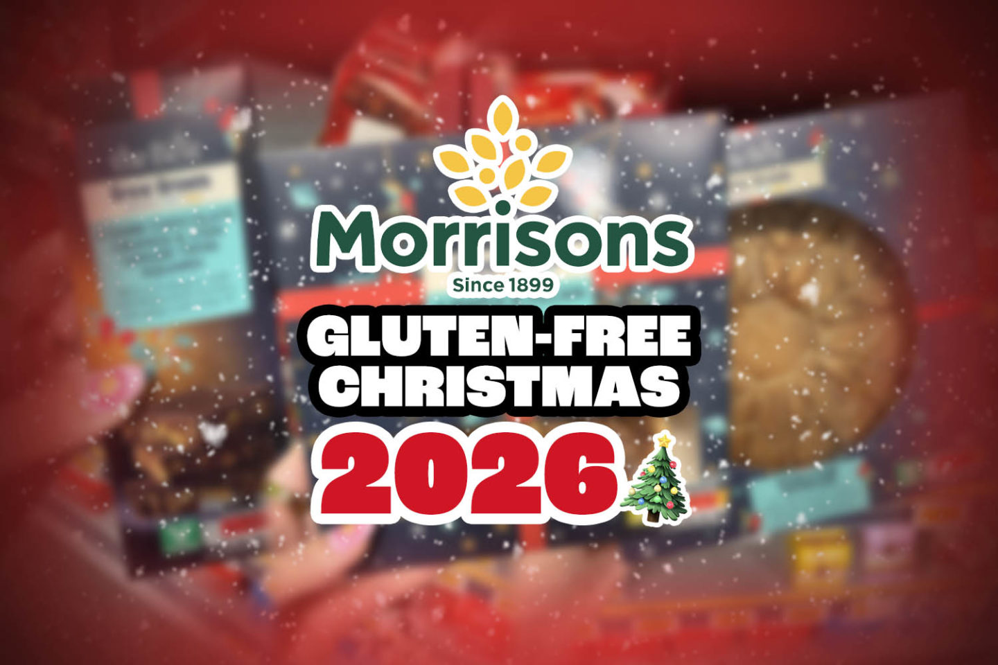Morrisons gluten-free Christmas products 2026