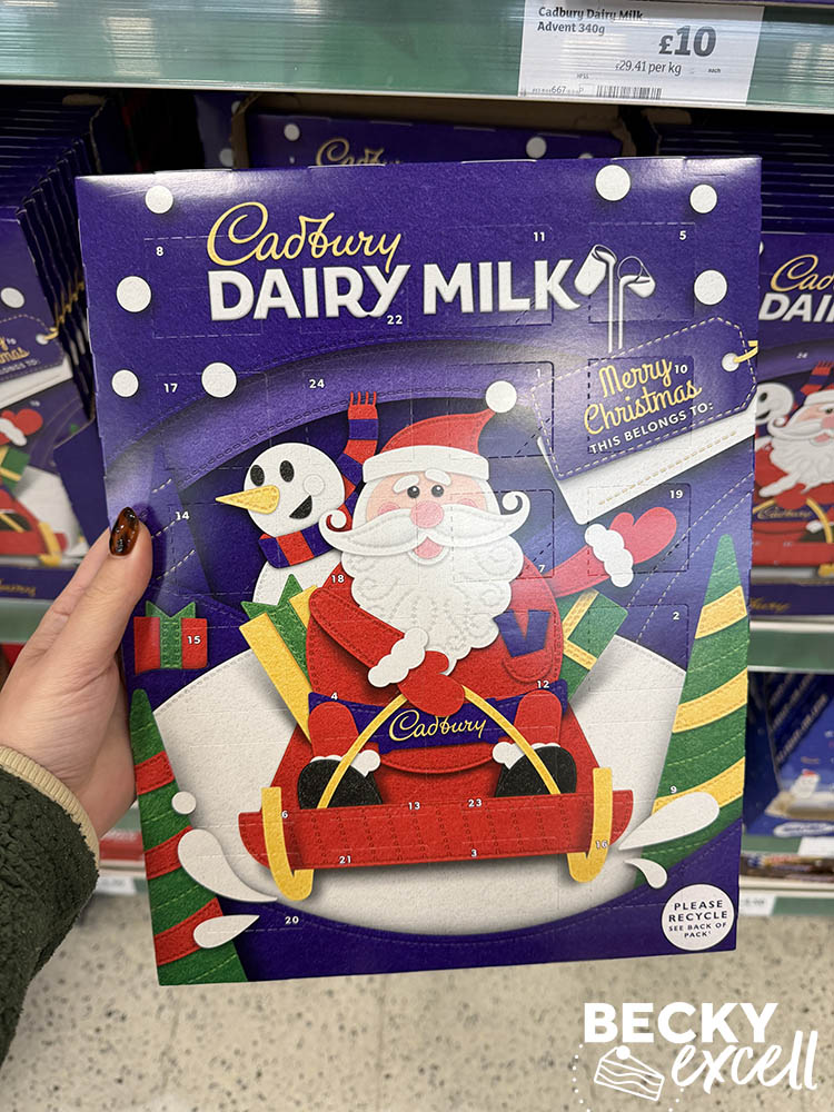 Cadbury Dairy Milk Advent Calendar