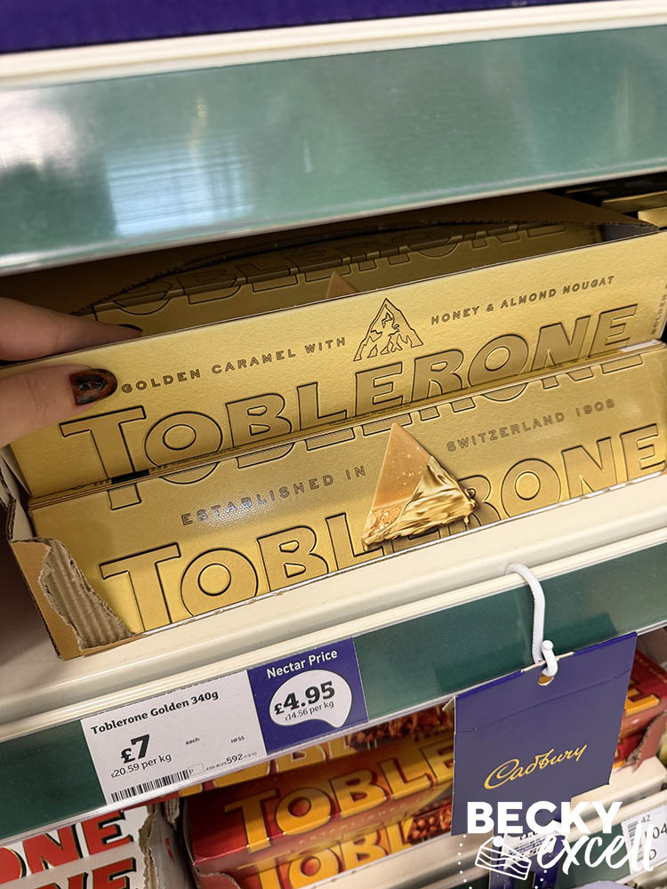 Toblerone Golden Caramel