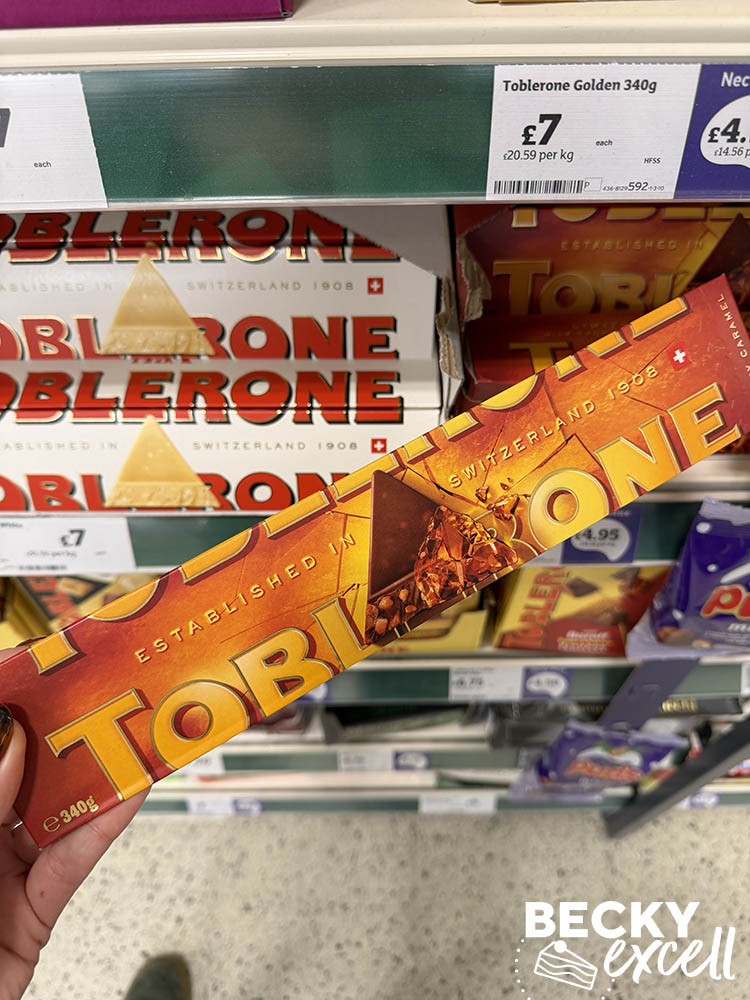 Toblerone Orange Twist