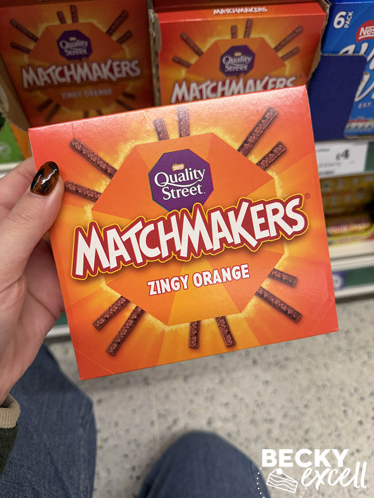 Quality Street Matchmakers Zingy Orange