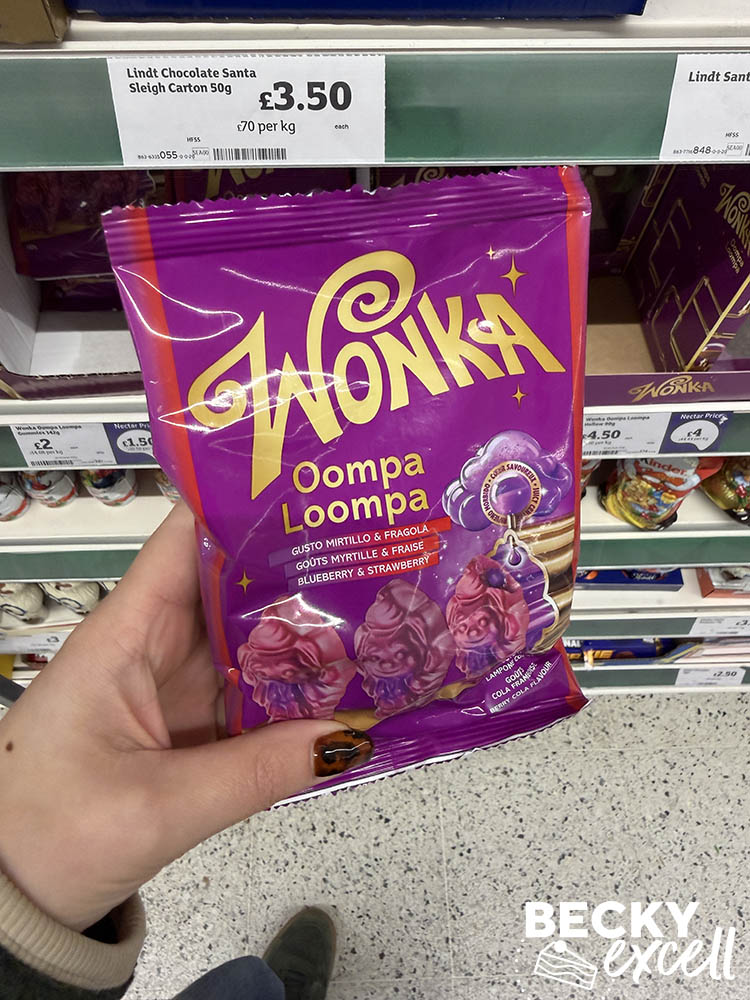 Wonka Oompa Loompa Blueberry & Strawberry Sweets