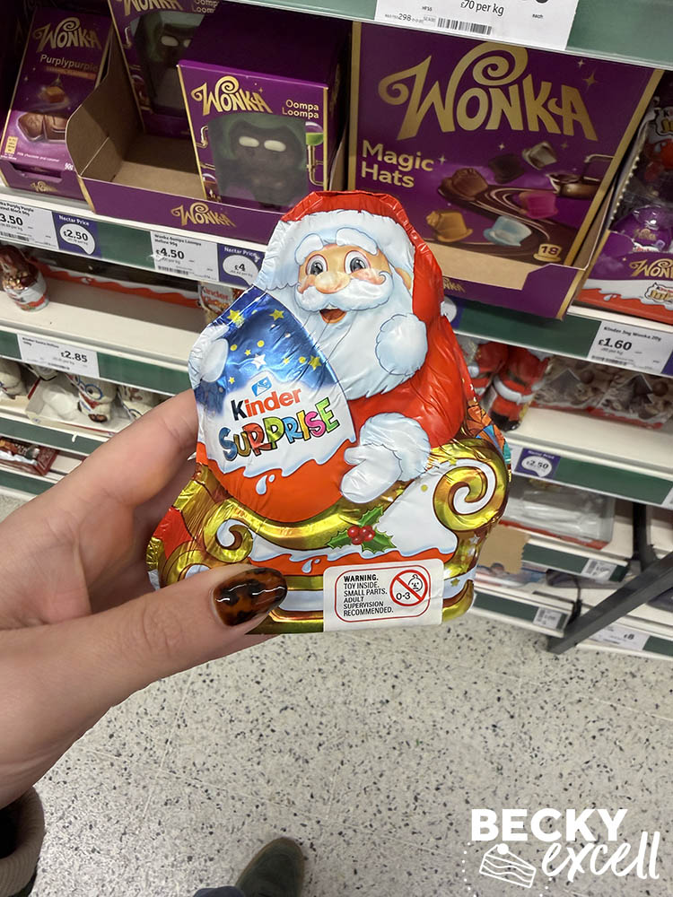 Kinder Surprise Santa
