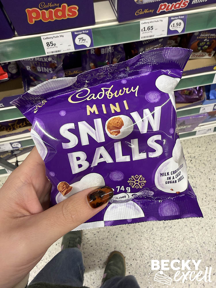 Cadbury Mini Snow Balls