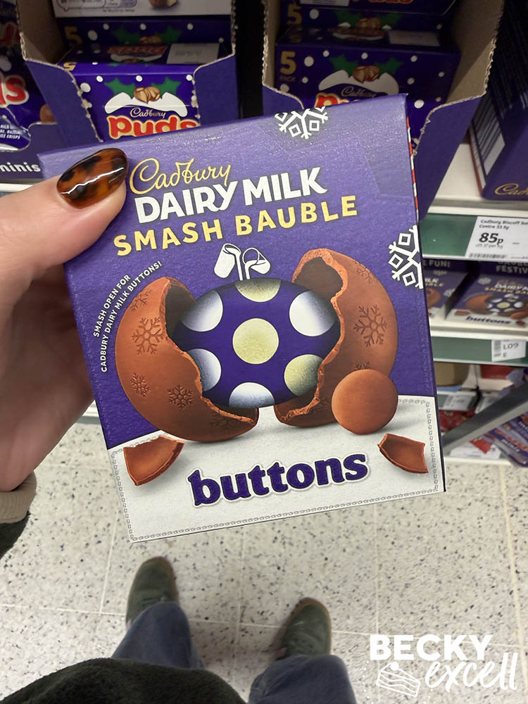 Cadbury Dairy Milk Buttons Smash Bauble