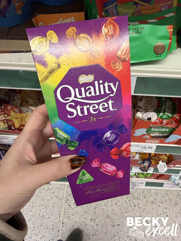 Quality Street Carton