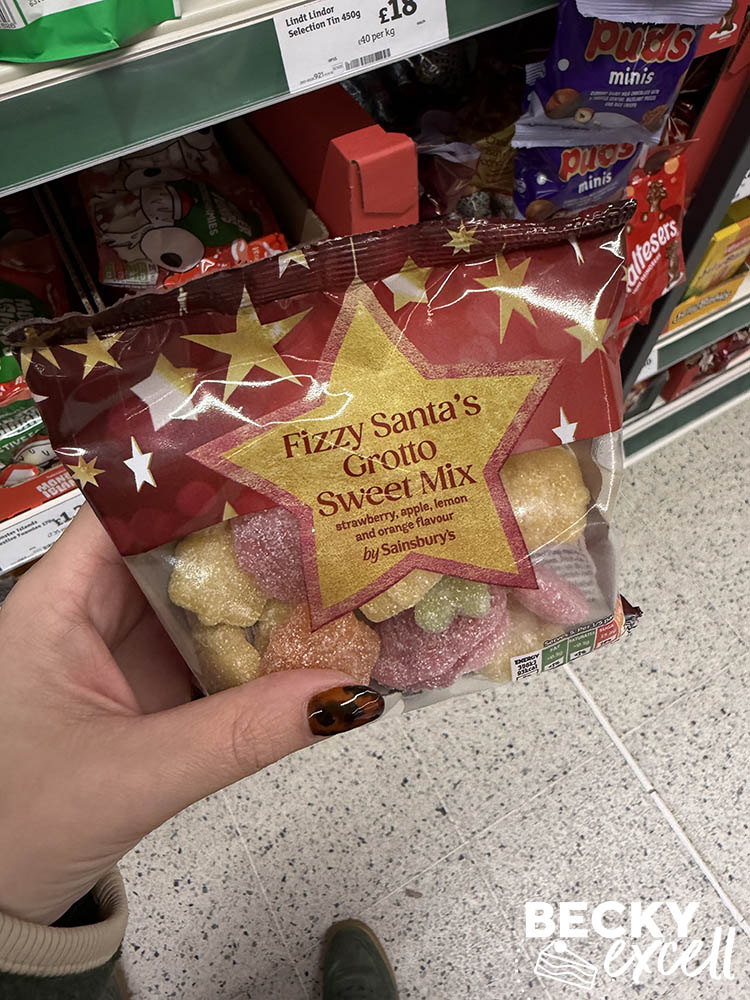 Sainsbury’s Fizzy Santa’s Grotto Sweet Mix