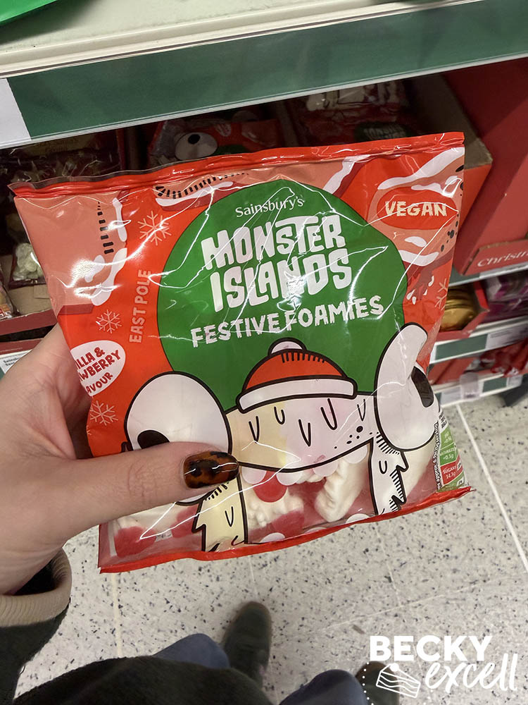 Sainsbury’s Monster Islands Festive Foamies
