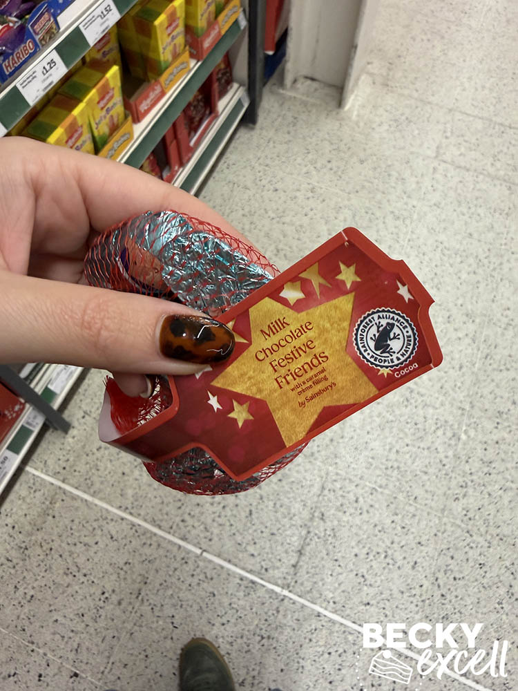 Sainsbury’s Milk Chocolate Festive Friends