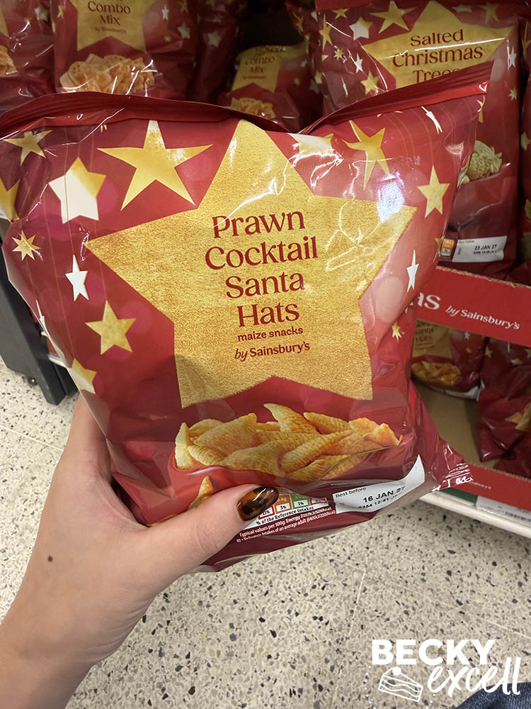 Sainsbury’s Prawn Cocktail Santa Hats