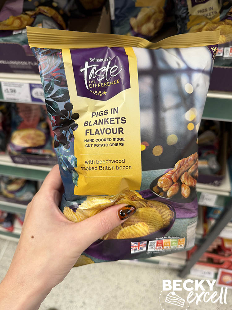 Sainsbury’s Taste the Difference Pigs in Blankets Flavour Crisps