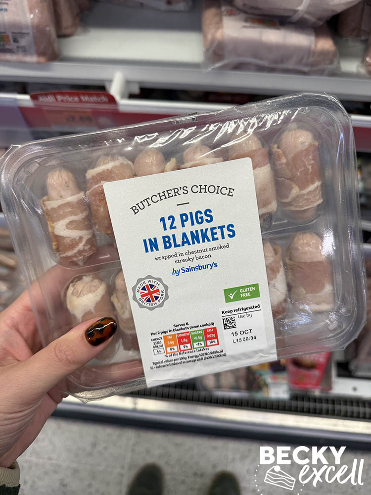 Sainsbury’s Butcher’s Choice 12 Pigs in Blankets