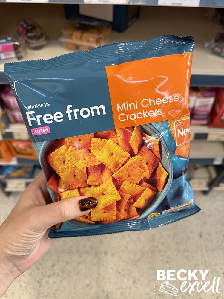 Sainsbury’s Free From Mini Cheese Crackers