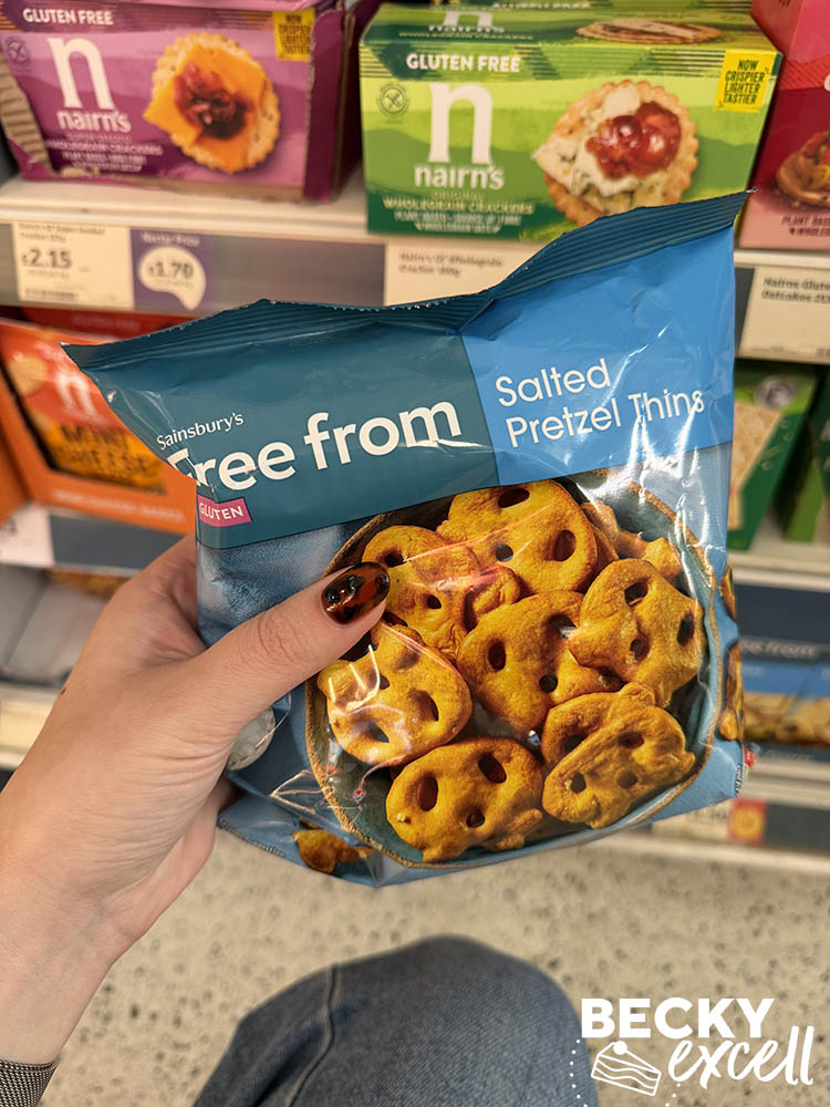 Sainsbury’s Free From Salted Pretzel Thins