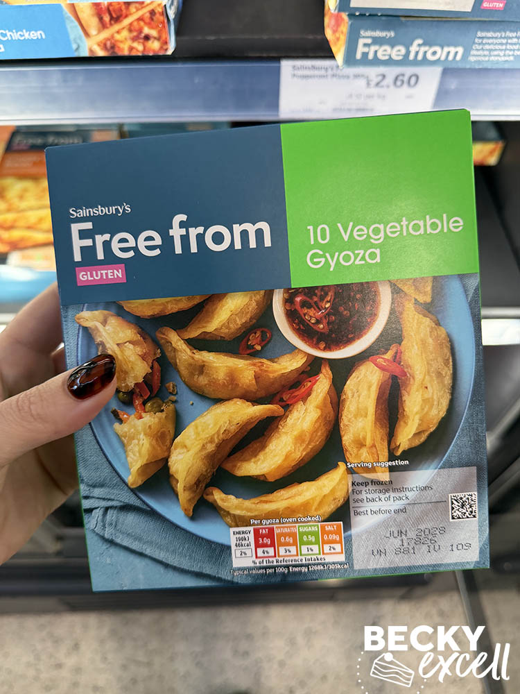 Sainsbury’s Free From 10 Vegetable Gyoza