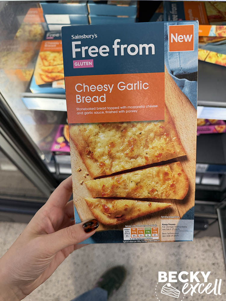 Sainsbury’s Free From Cheesy Garlic Bread