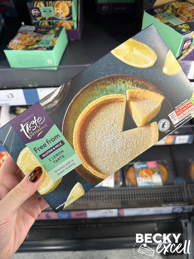 Sainsbury’s Taste the Difference Free From 2 Lemon Tarts