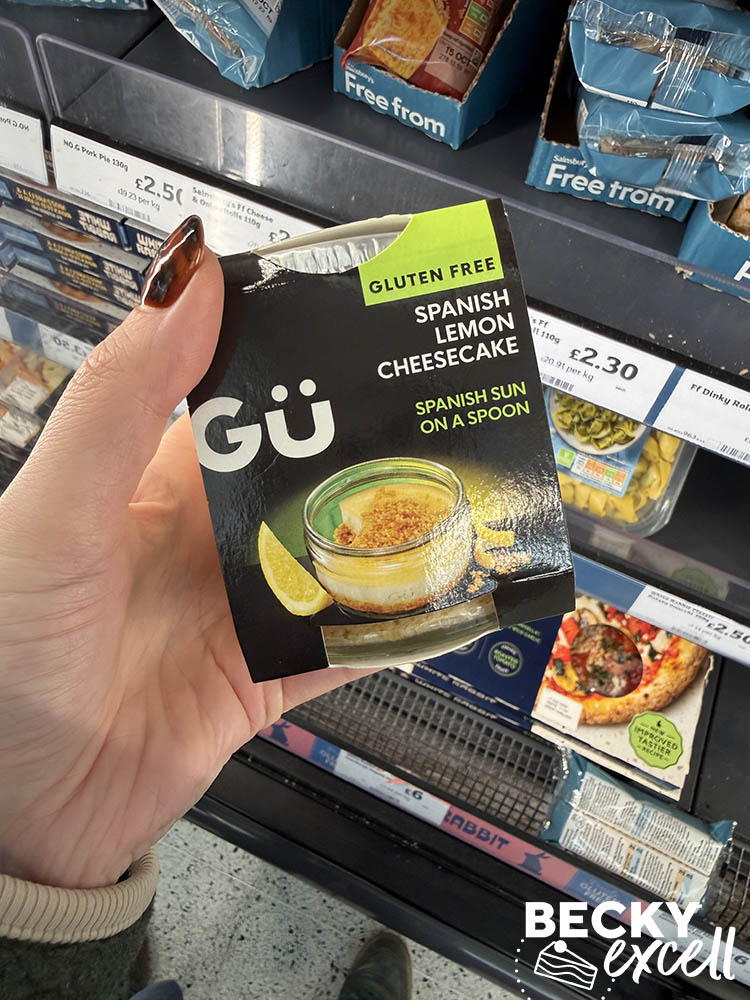 Gü Gluten Free Spanish Lemon Cheesecake