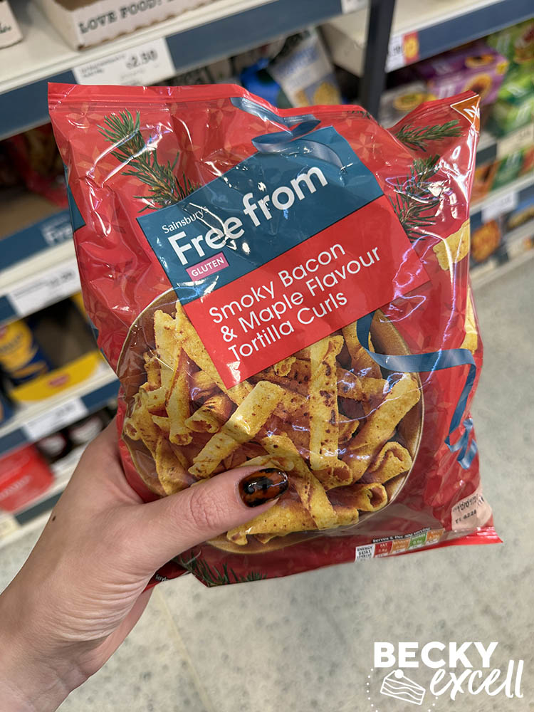Sainsbury’s Free From Smoky Bacon & Maple Flavour Tortilla Curls