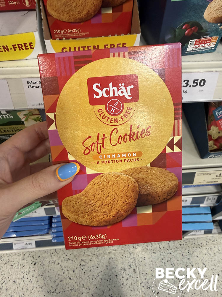 Schär Gluten Free Cinnamon Soft Cookies