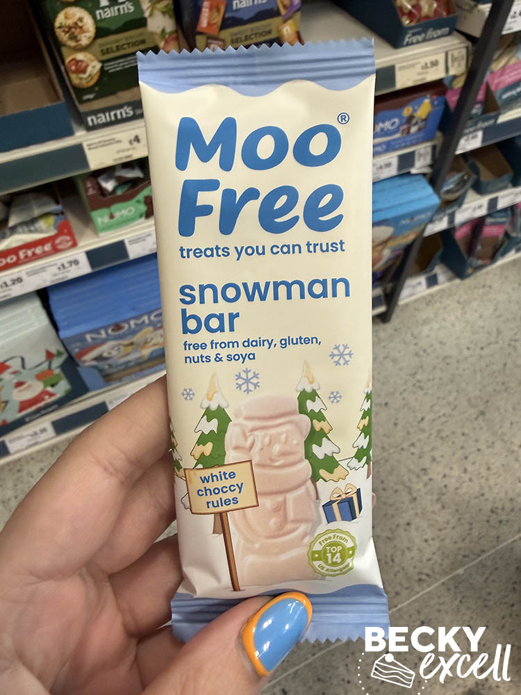 Moo Free Snowman Bar