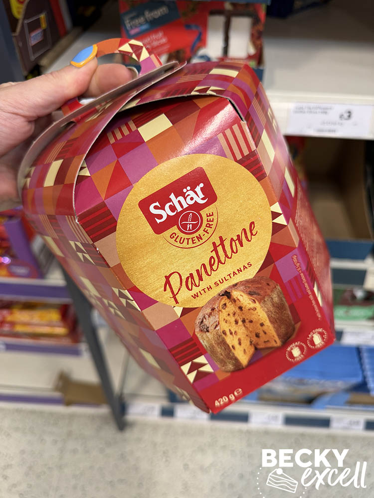 Schär Gluten Free Panettone with Sultanas