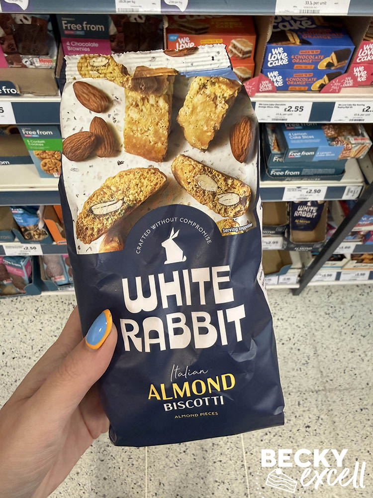 White Rabbit Gluten Free Italian Almond Biscotti