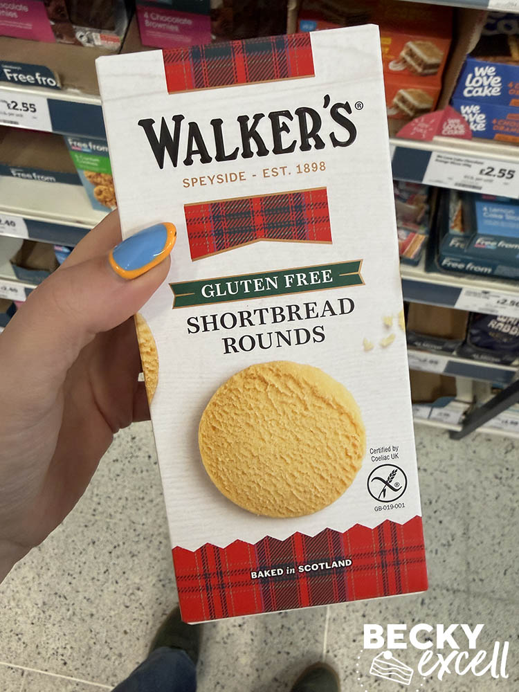 Walker’s Gluten Free Shortbread Rounds