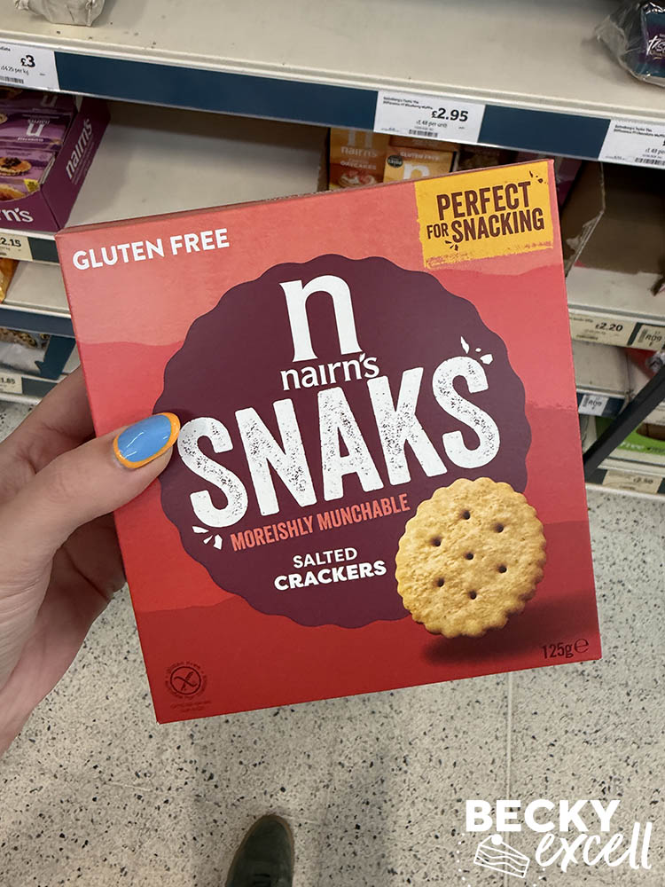 Nairn’s Gluten Free Snaks Salted Crackers