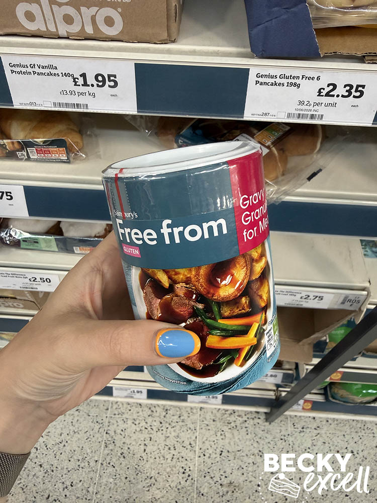 Sainsbury’s Free From Gravy Granules for Meat