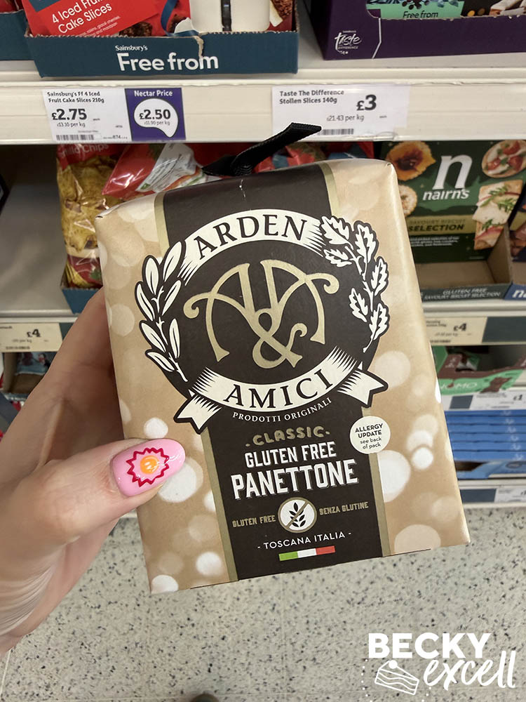 Arden & Amici Classic Gluten Free Panettone