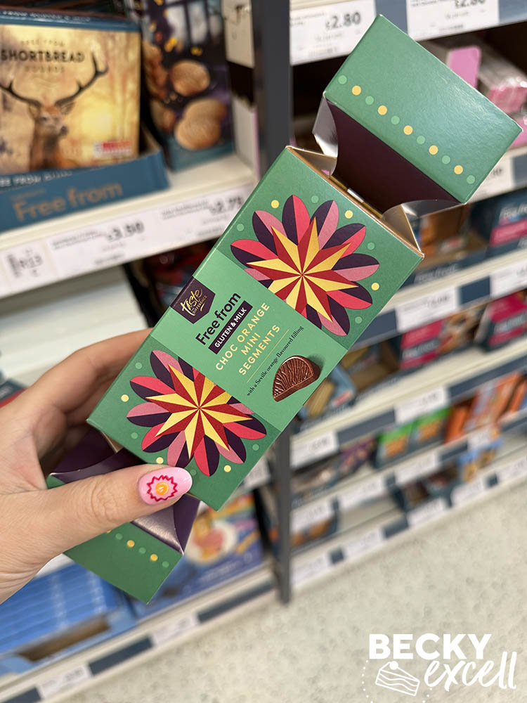 Sainsbury’s Taste the Difference Free From Choc Orange Mini Segments