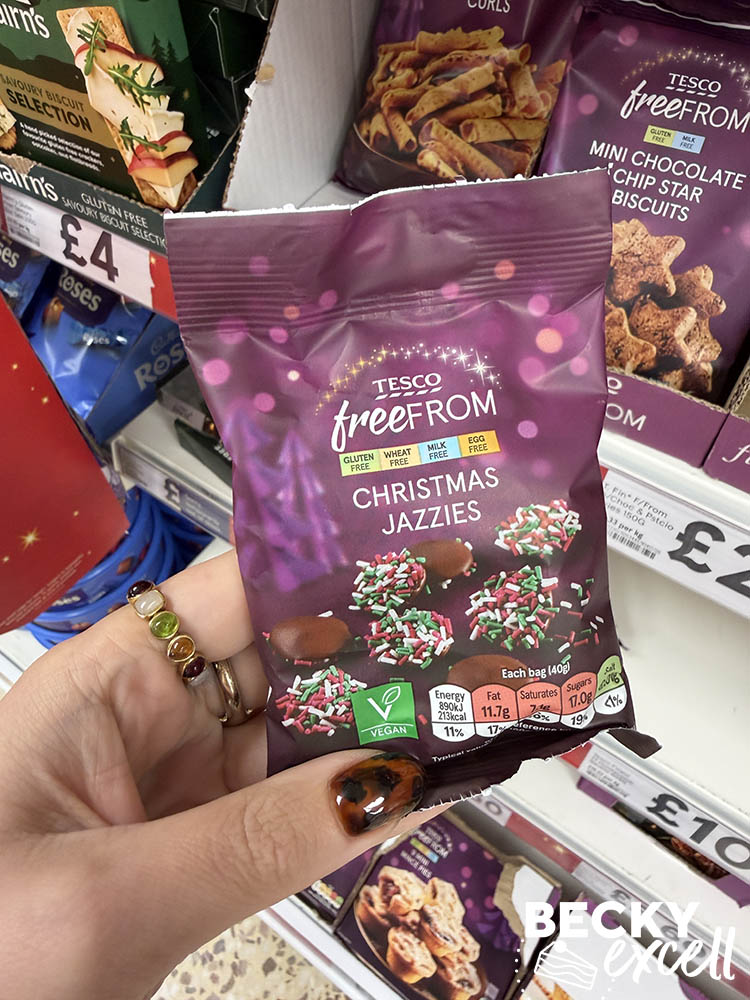 Tesco Free From Christmas Jazzies