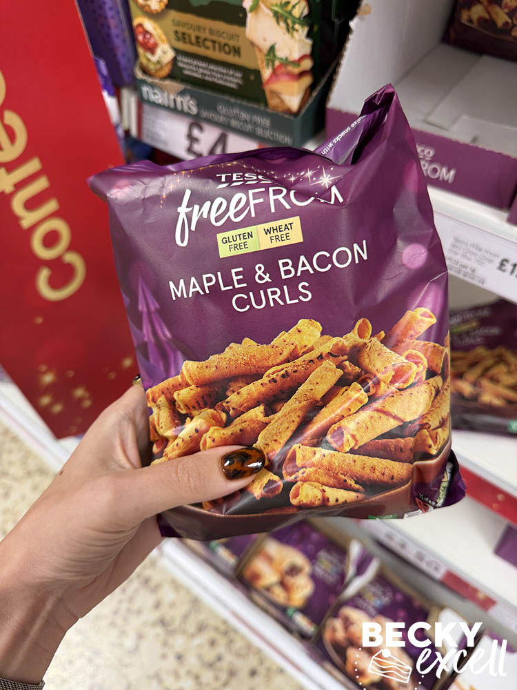 Tesco Free From Maple & Bacon Curls