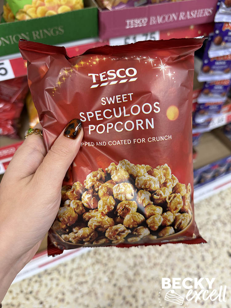 Tesco Sweet Speculoos Popcorn
