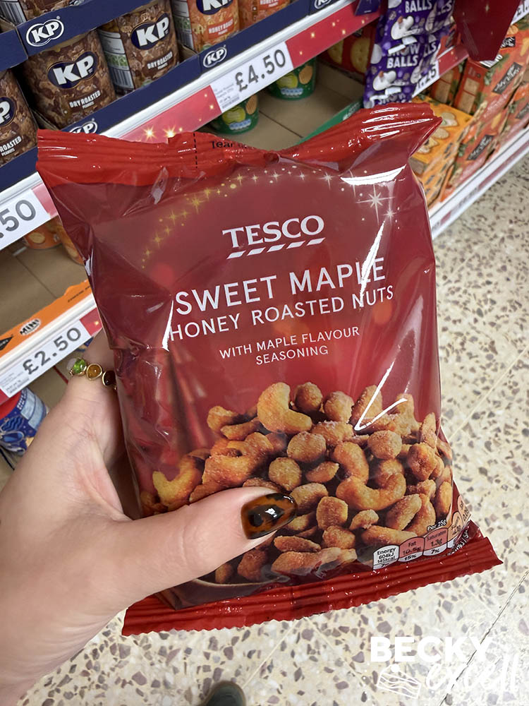 Tesco Sweet Maple Honey Roasted Nuts