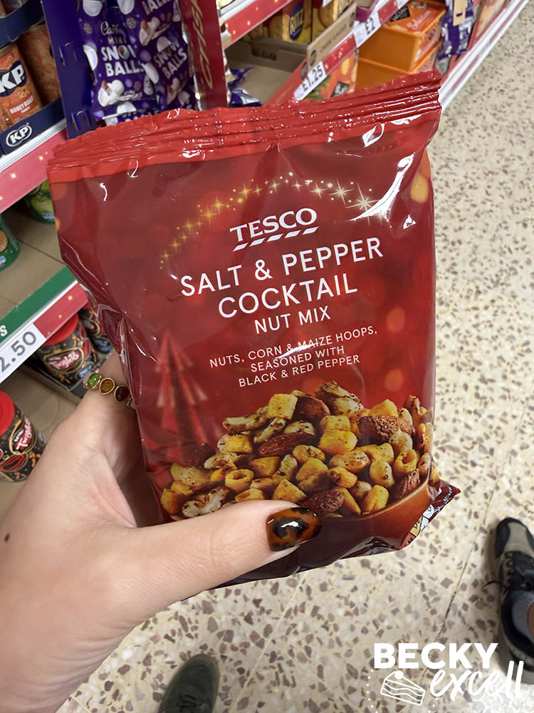 Tesco Salt & Pepper Cocktail Nut Mix
