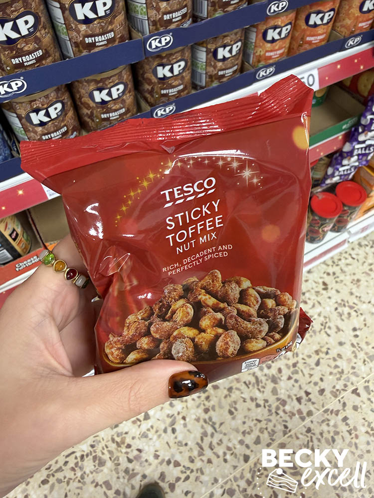 Tesco Sticky Toffee Nut Mix
