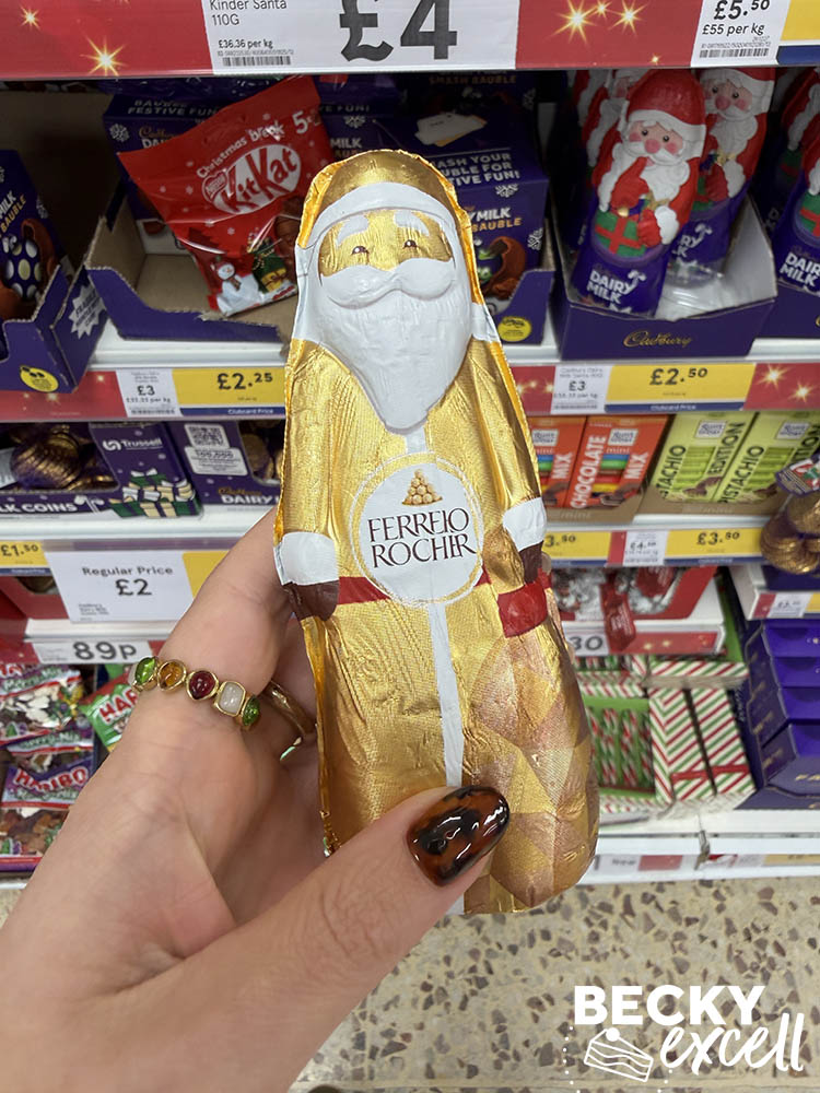 Ferrero Rocher Santa