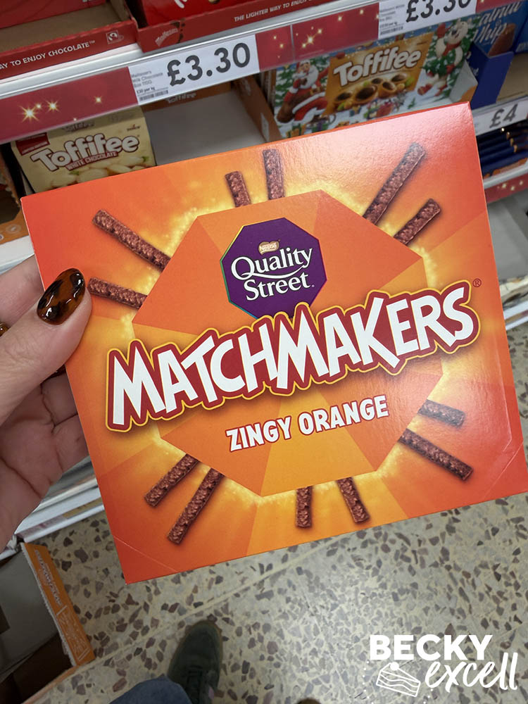 Quality Street Matchmakers Zingy Orange