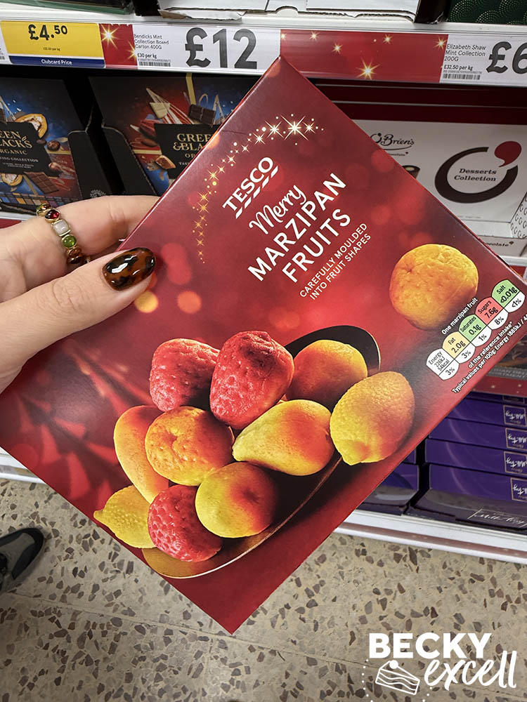 Tesco Merry Marzipan Fruits