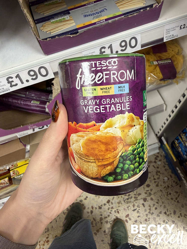 Tesco Free From Vegetable Gravy Granules