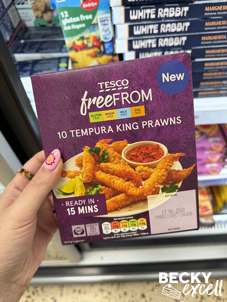 Tesco Free From 10 Tempura King Prawns