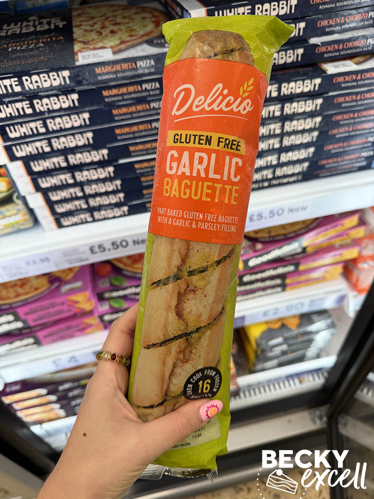 Delicio Gluten Free Garlic Baguette