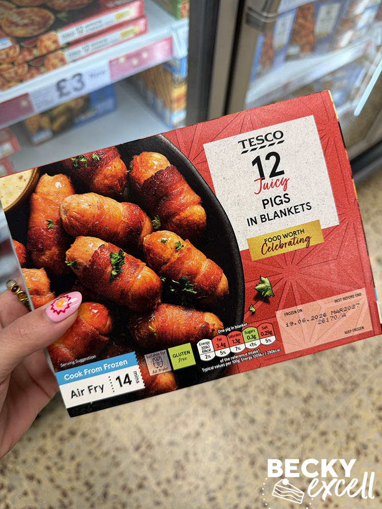 Tesco 12 Juicy Pigs in Blankets