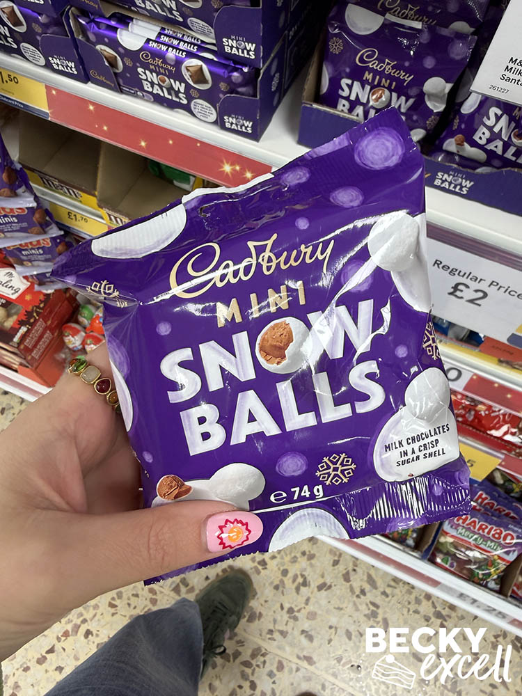 Cadbury Mini Snow Balls
